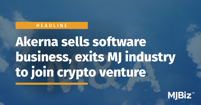 tech-firm-akerna-sells-software-business,-exits-marijuana-industry-to-join-crypto-venture