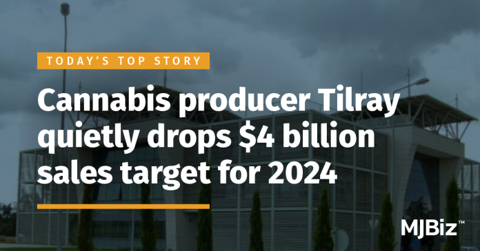 cannabis-producer-tilray-quietly-drops-$4-billion-sales-target-for-2024