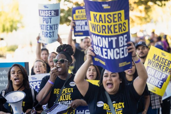 kaiser-permanente-resumes-talks-with-healthcare-workers-union-week-after-strike
